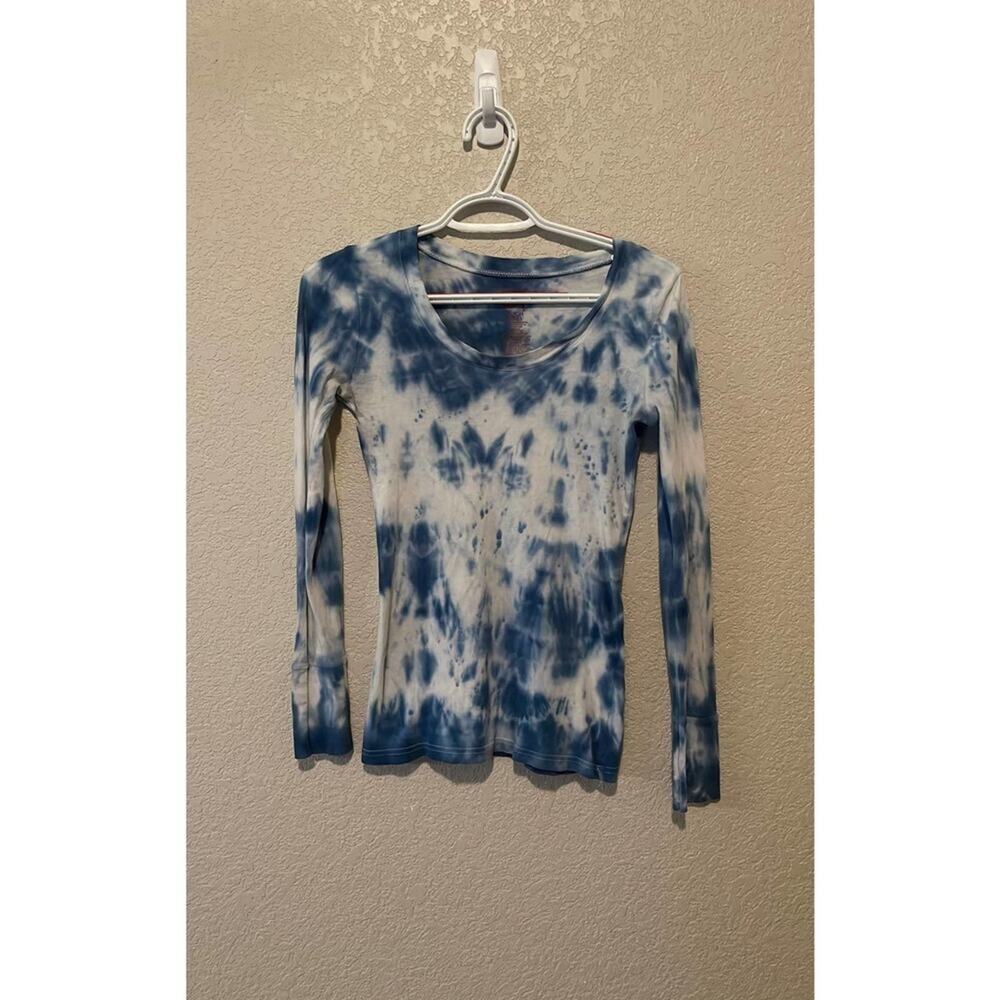 OP Blue Tie Dye long Sleeve Shirt Size Sm 3-5